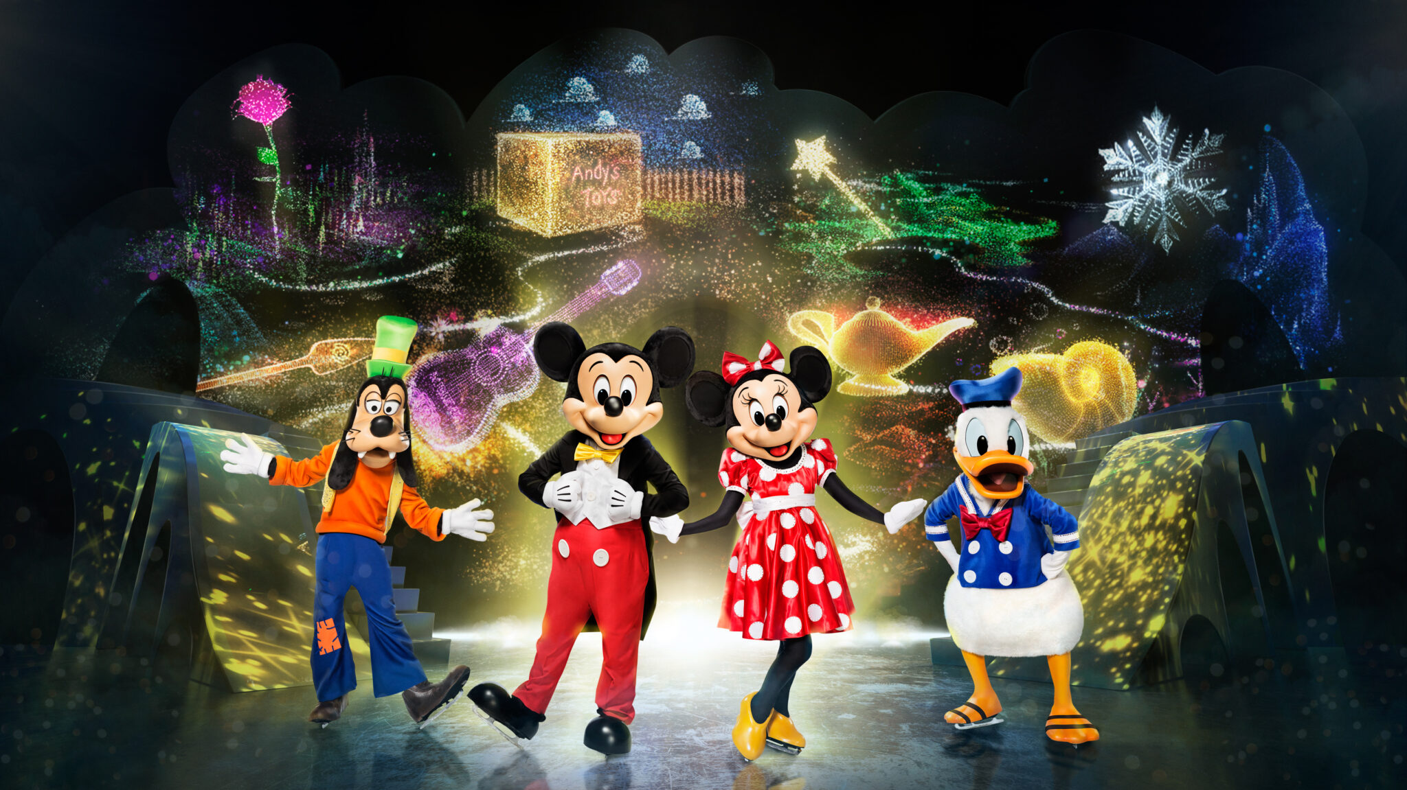 Join Mickey and the gang at in Orlando at the Amway Center for Disney on Ice presents Mickey's Search Party