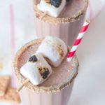 Surprise your friends with this spiked s'mores milkshake.
