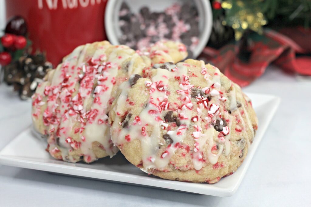Amish peppermint chocolate chip cookies